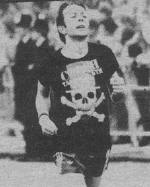 Joe Strummer during the 1981 London Marathon.